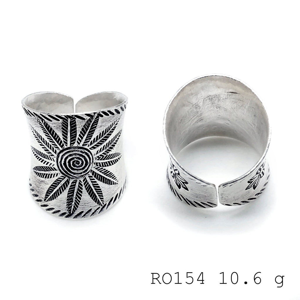 Treat yourself to a pure silver ring.