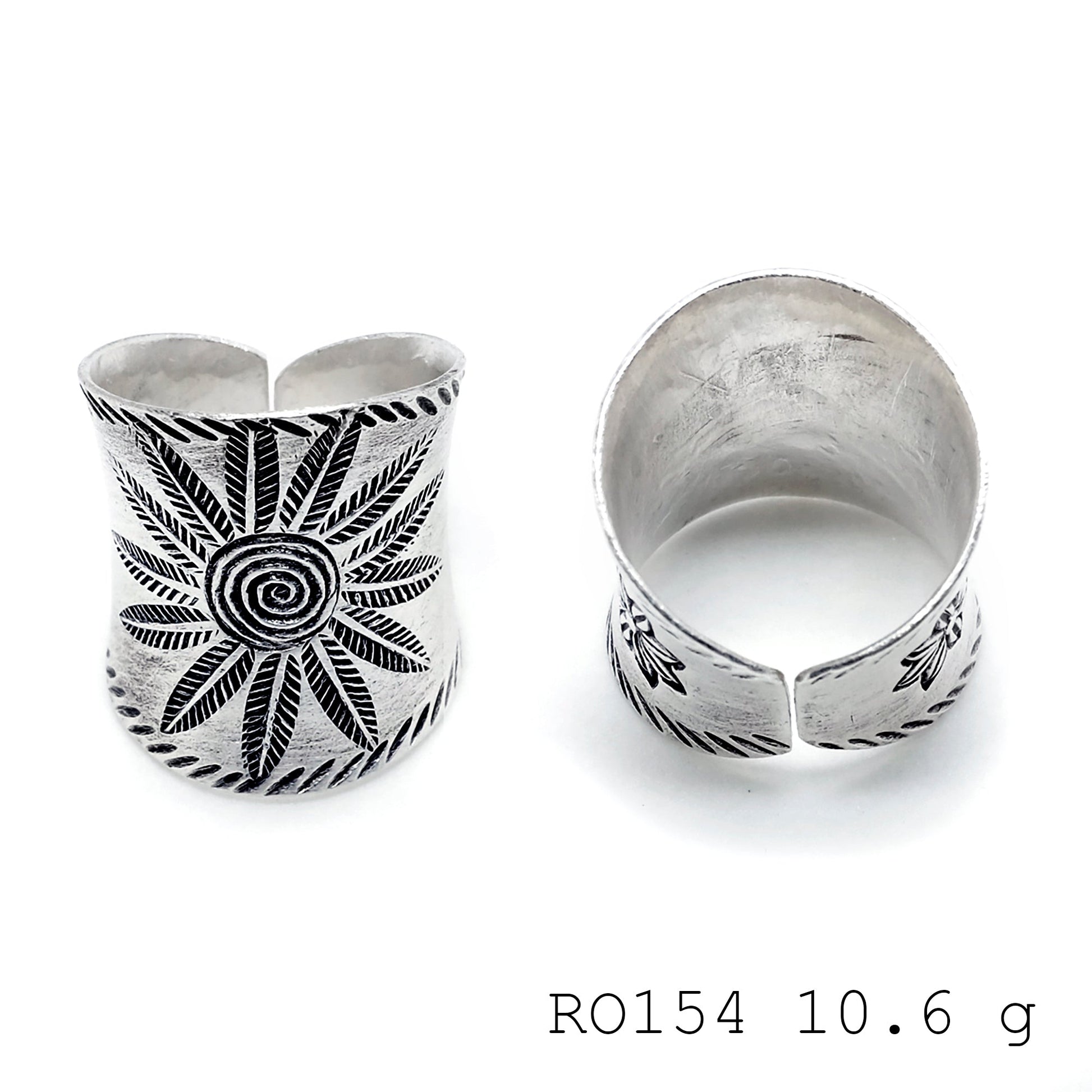 Treat yourself to a pure silver ring.