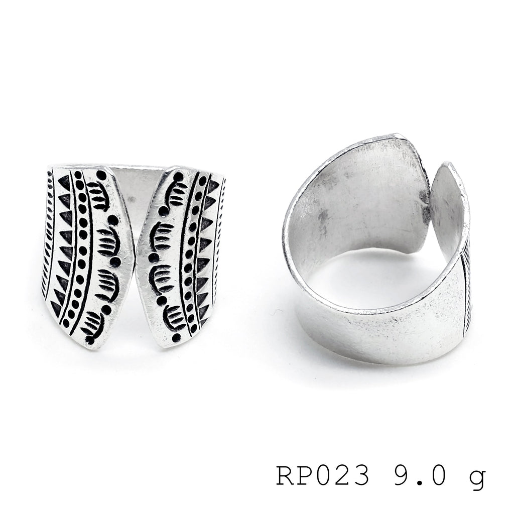 98% Pure. The brightest glow in a handmade silver ring.