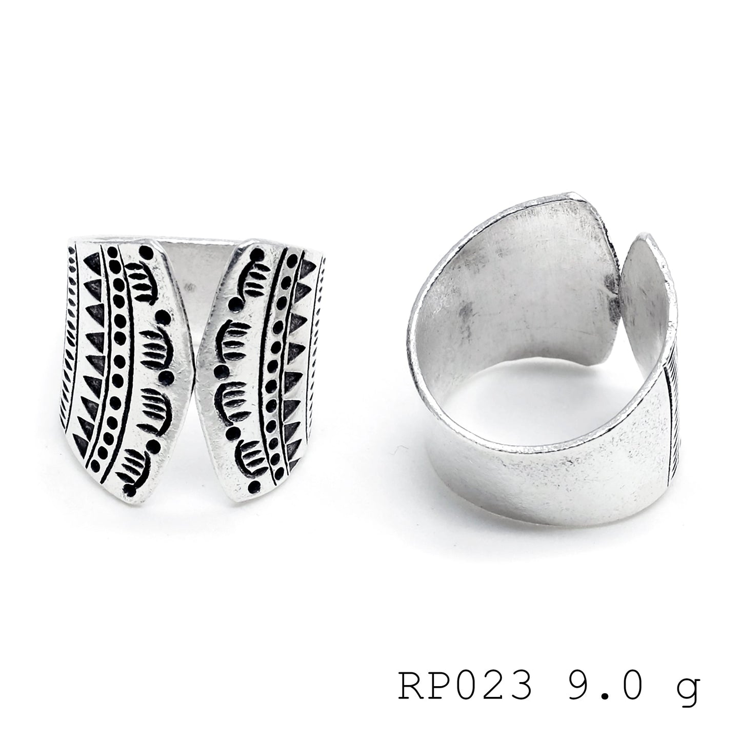 98% Pure. The brightest glow in a handmade silver ring.