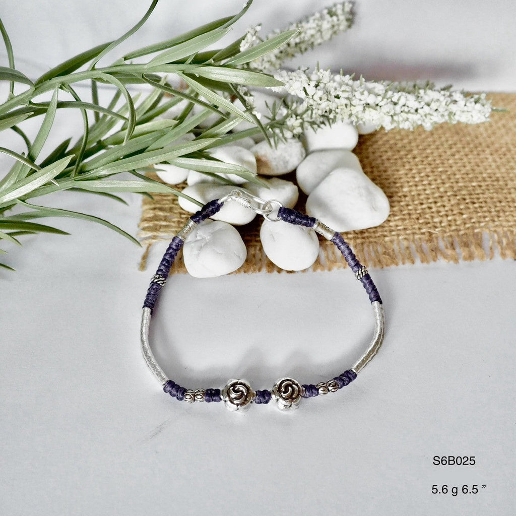 Simply beautiful silver bracelet. Timeless style.