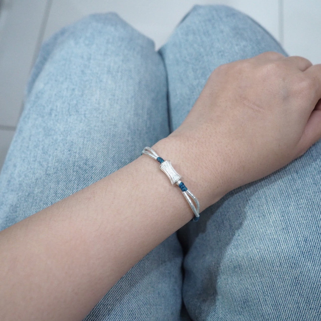 A forever piece: your new silver bracelet.