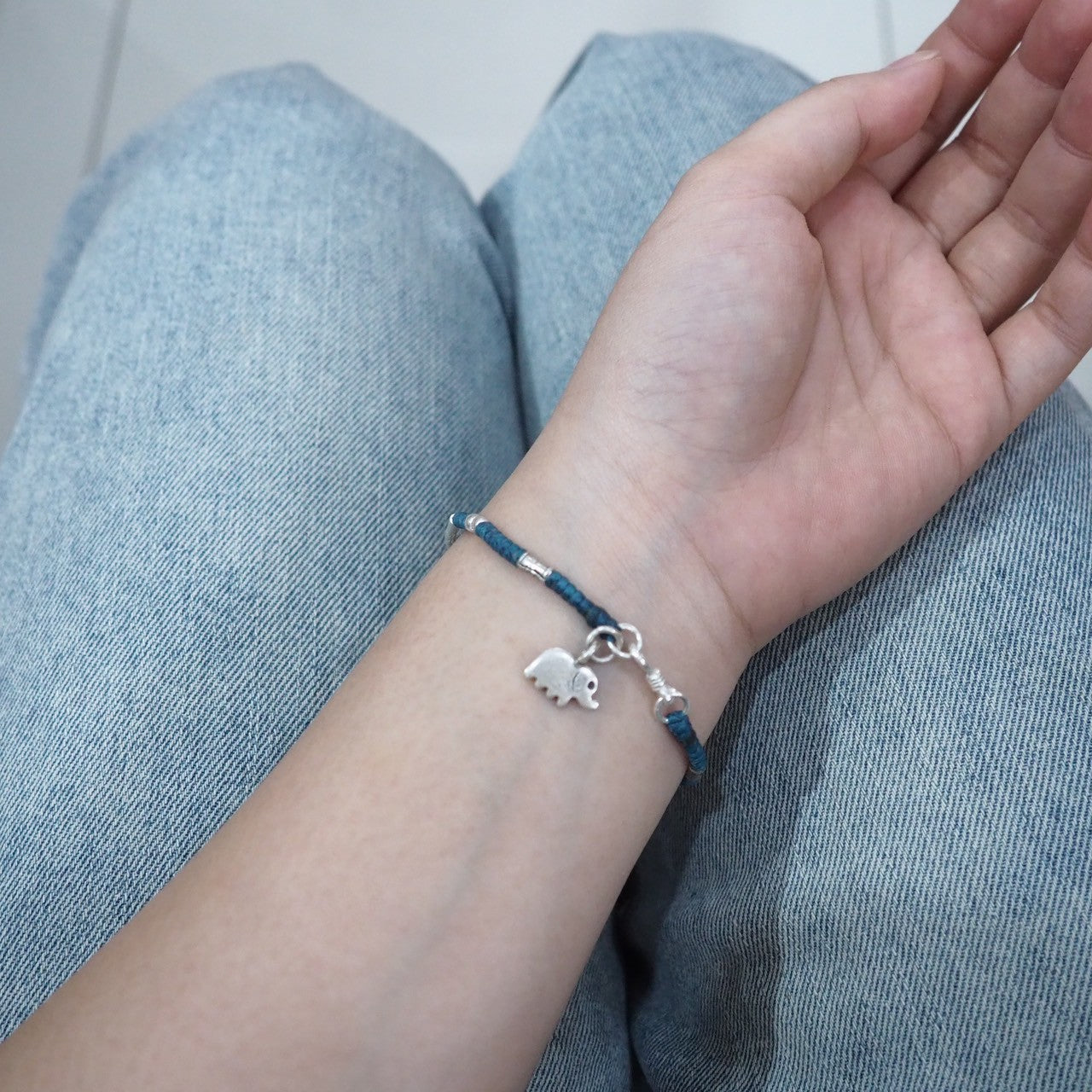A forever piece: your new silver bracelet.