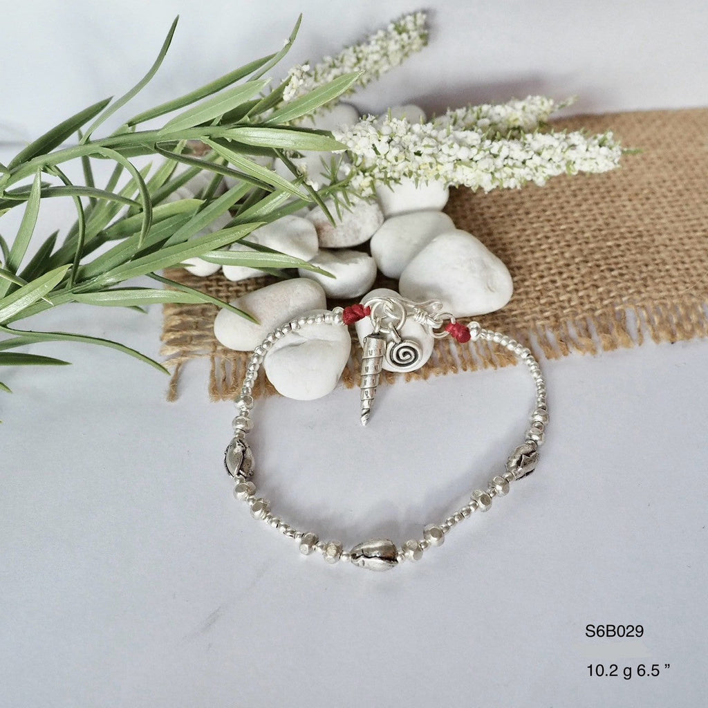 Treat yourself to this gorgeous silver bracelet.