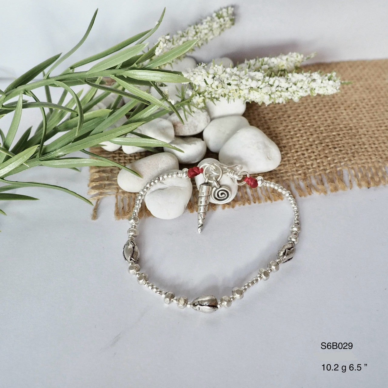 Treat yourself to this gorgeous silver bracelet.