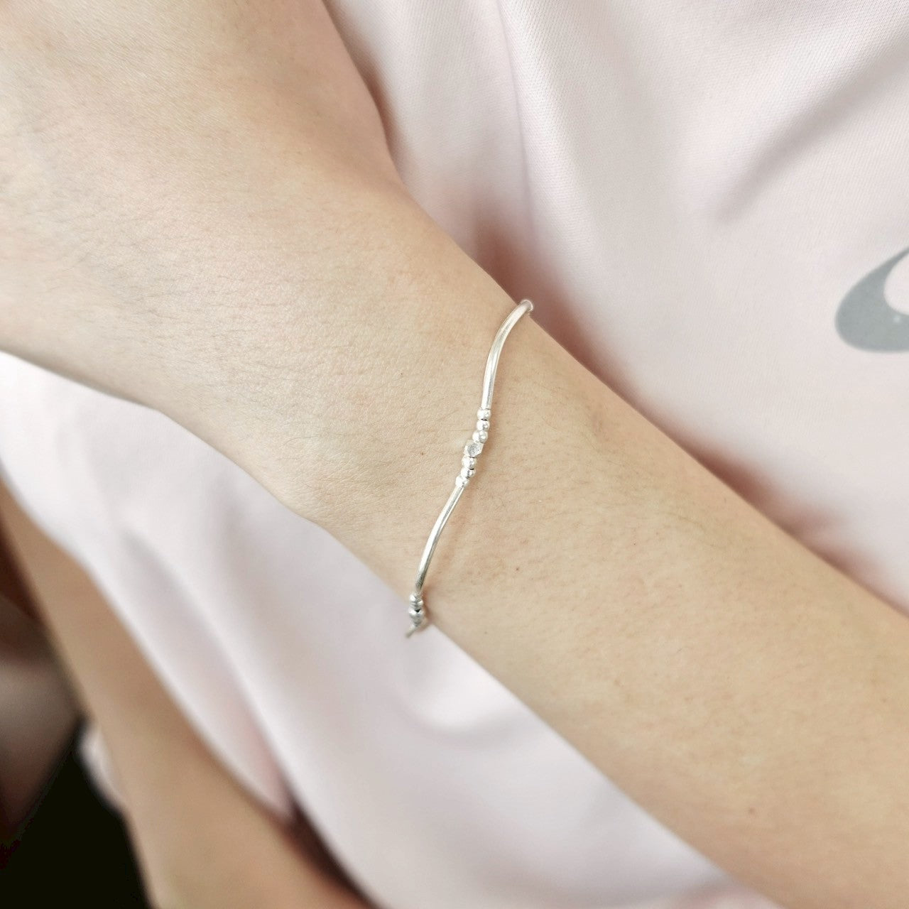 New arrival: incredible silver bracelet.