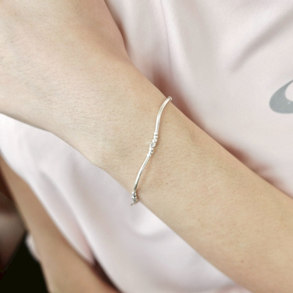 New arrival: incredible silver bracelet.