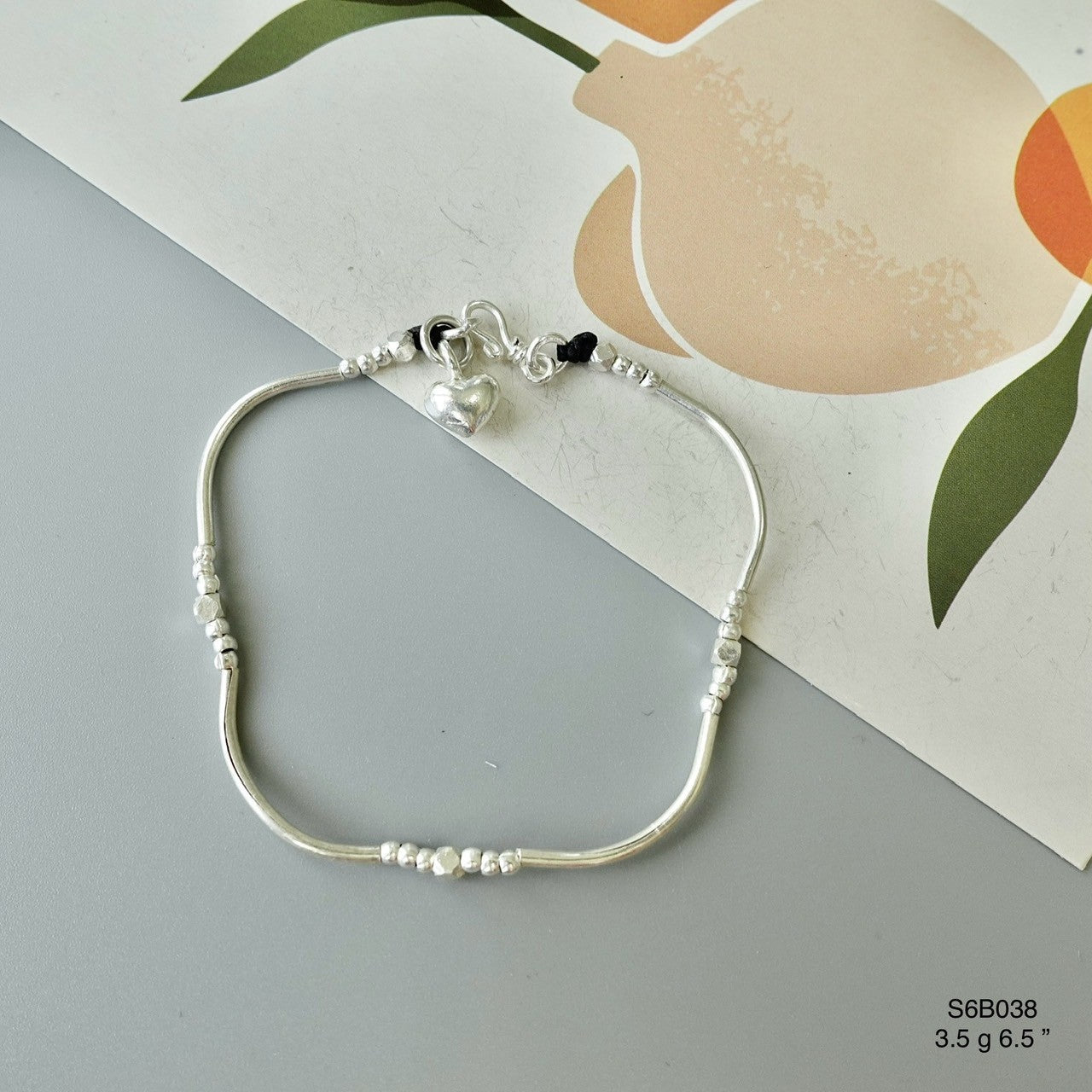 New arrival: incredible silver bracelet.