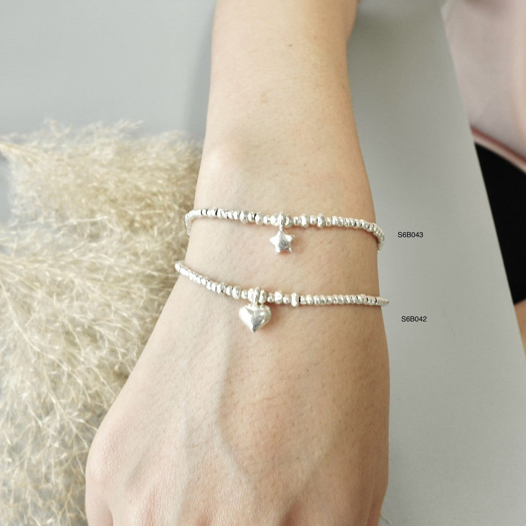 Solid silver, perfect bracelet. Shop it today.