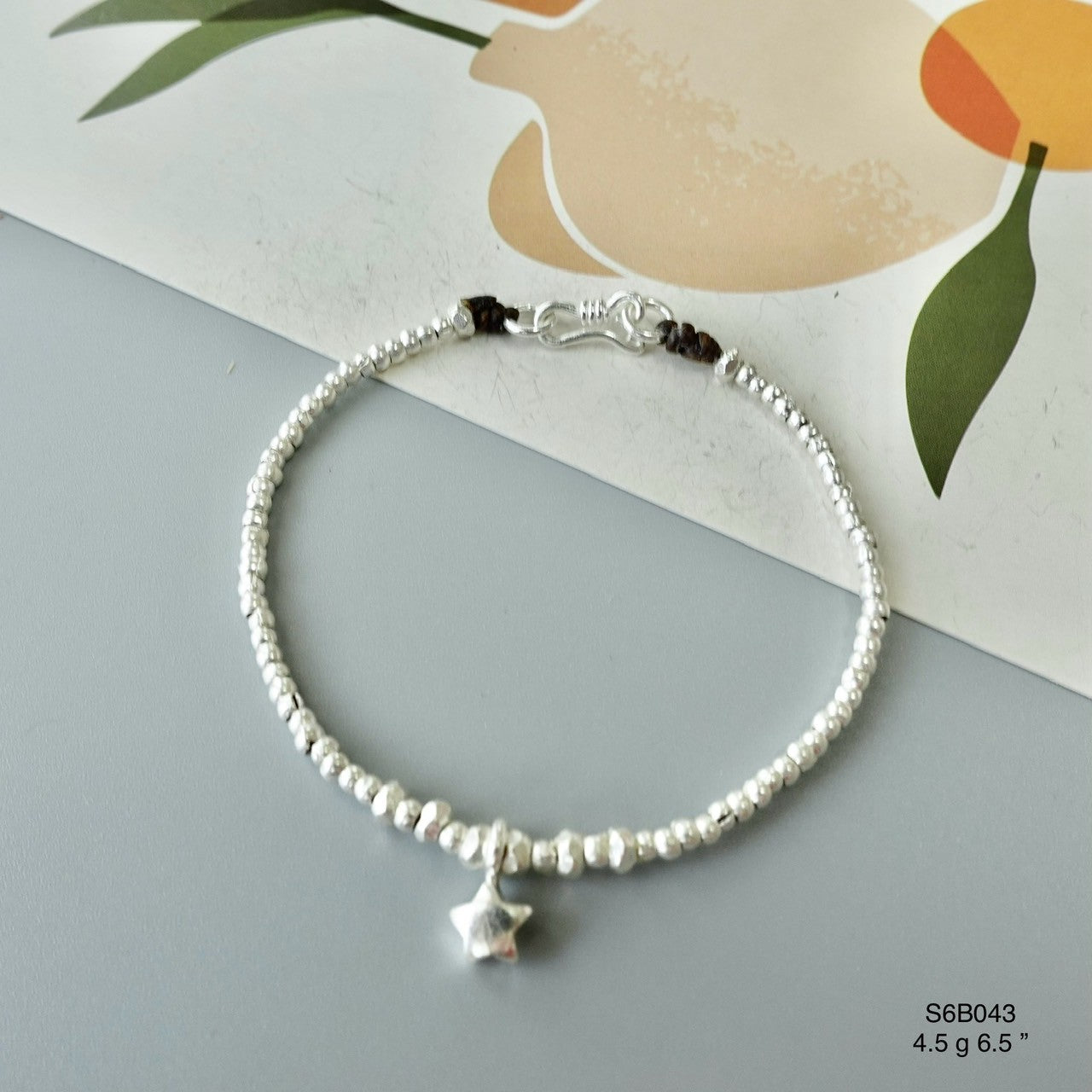 Solid silver, perfect bracelet. Shop it today.