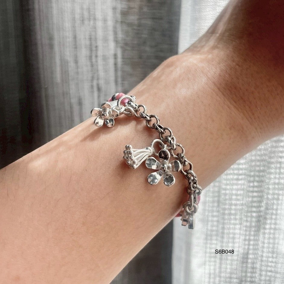 You need this silver bracelet in your life.