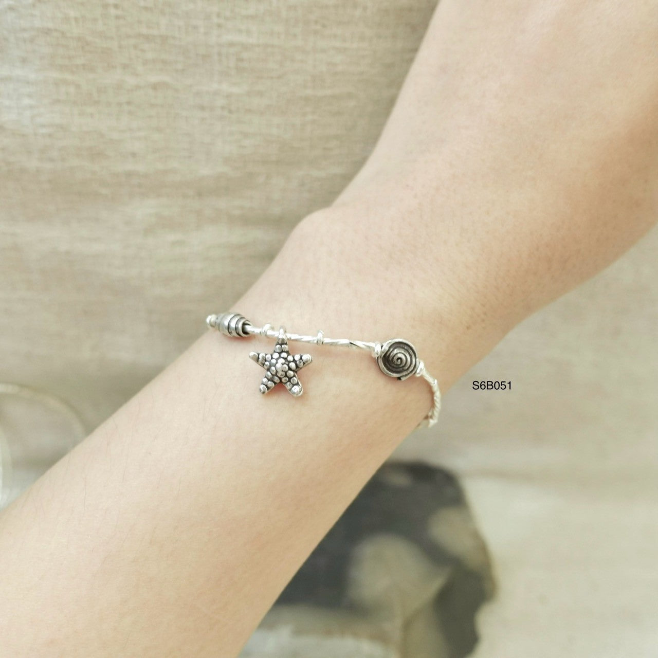 Quality sterling silver bracelet, built to last.