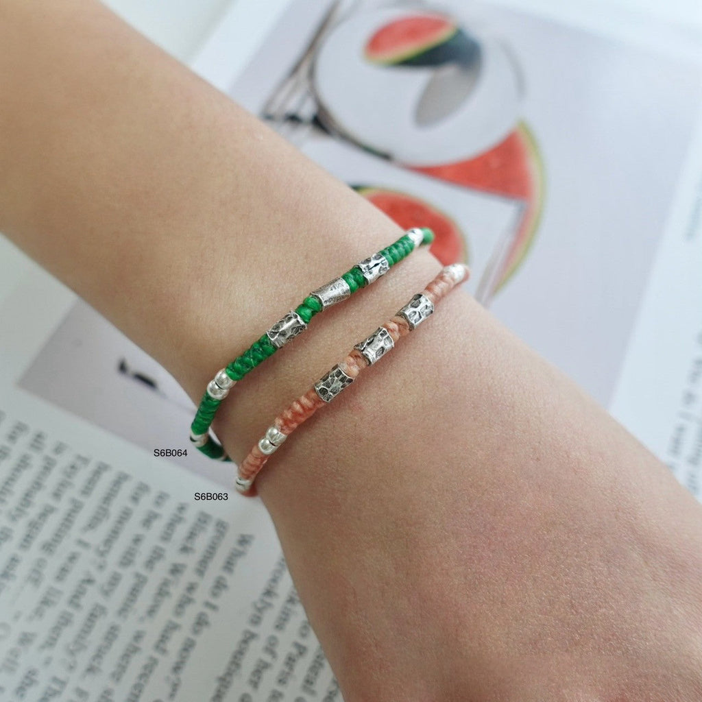 Wear your silver bracelet everywhere.