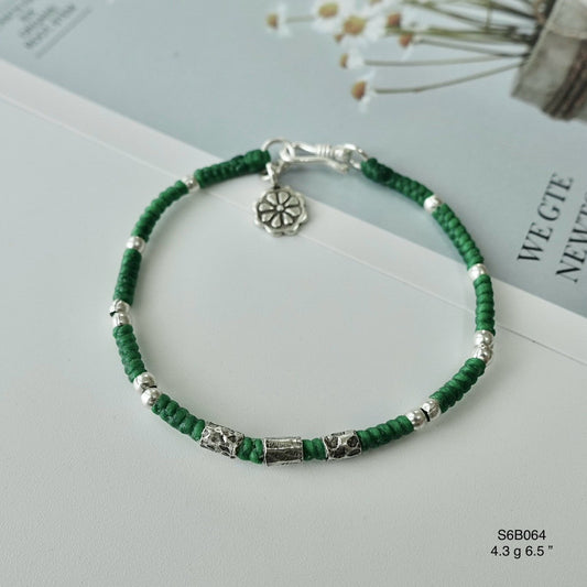 Wear your silver bracelet everywhere.