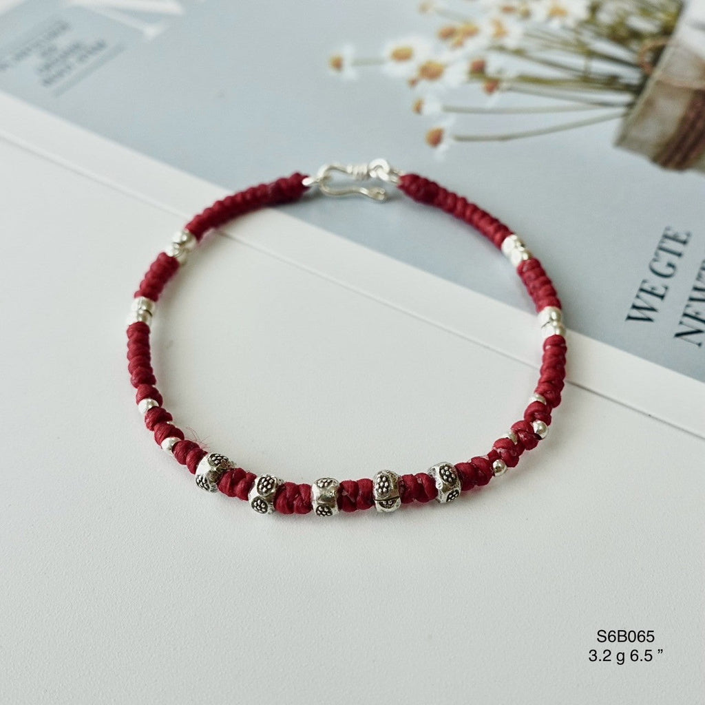 Bracelet goals achieved in sterling silver.