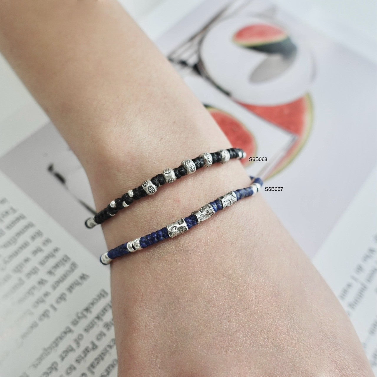 Accessorize better with a silver bracelet.