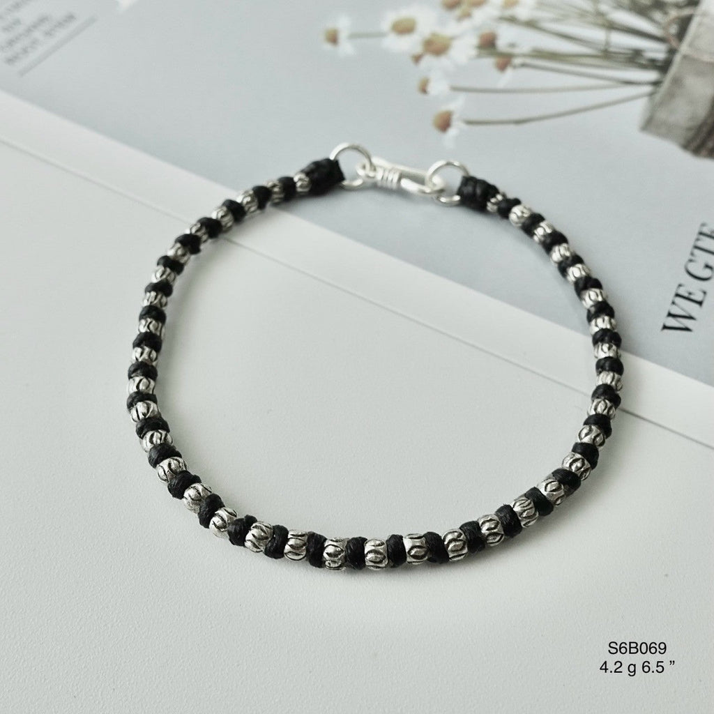 The newest addition: a stunning silver bracelet.