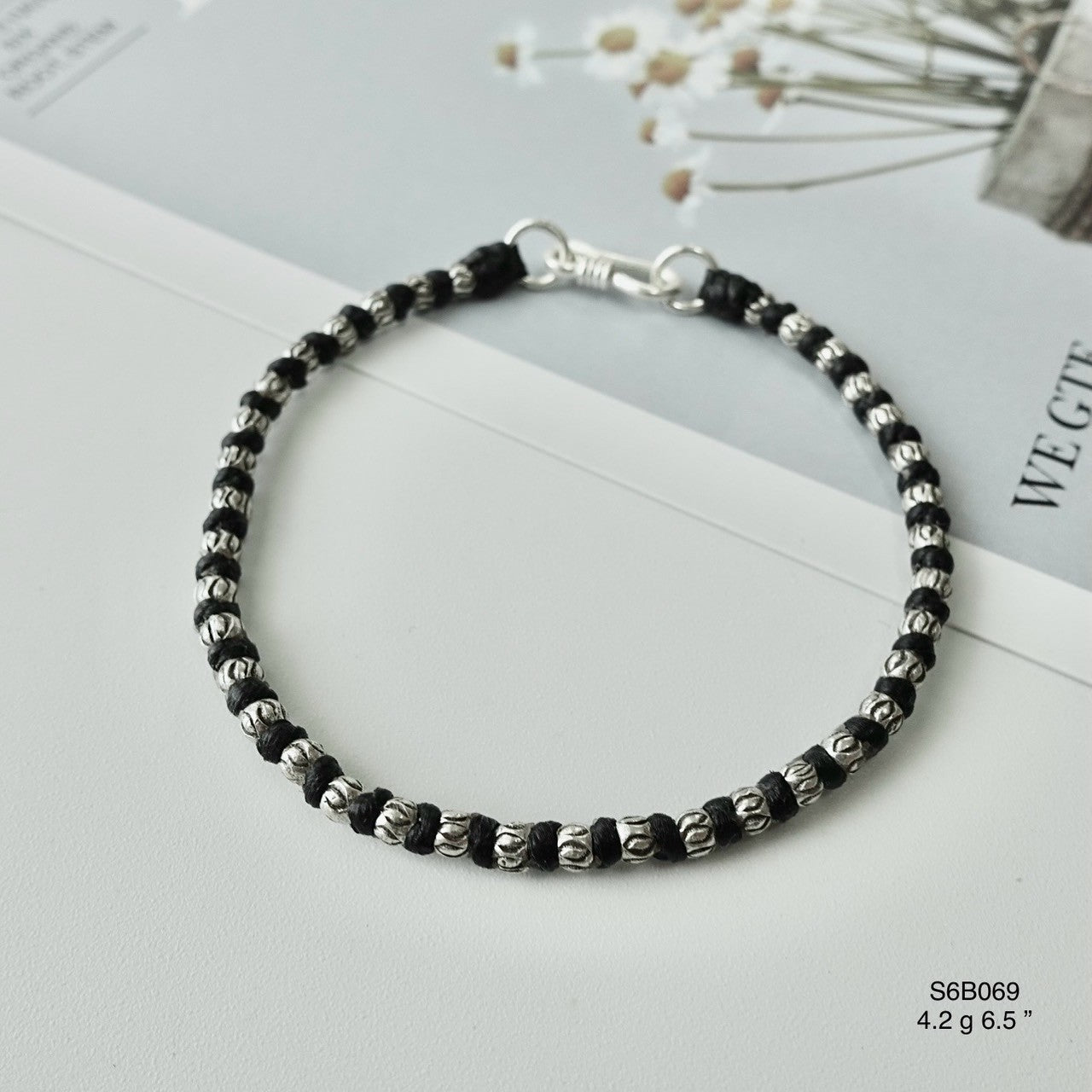 The newest addition: a stunning silver bracelet.