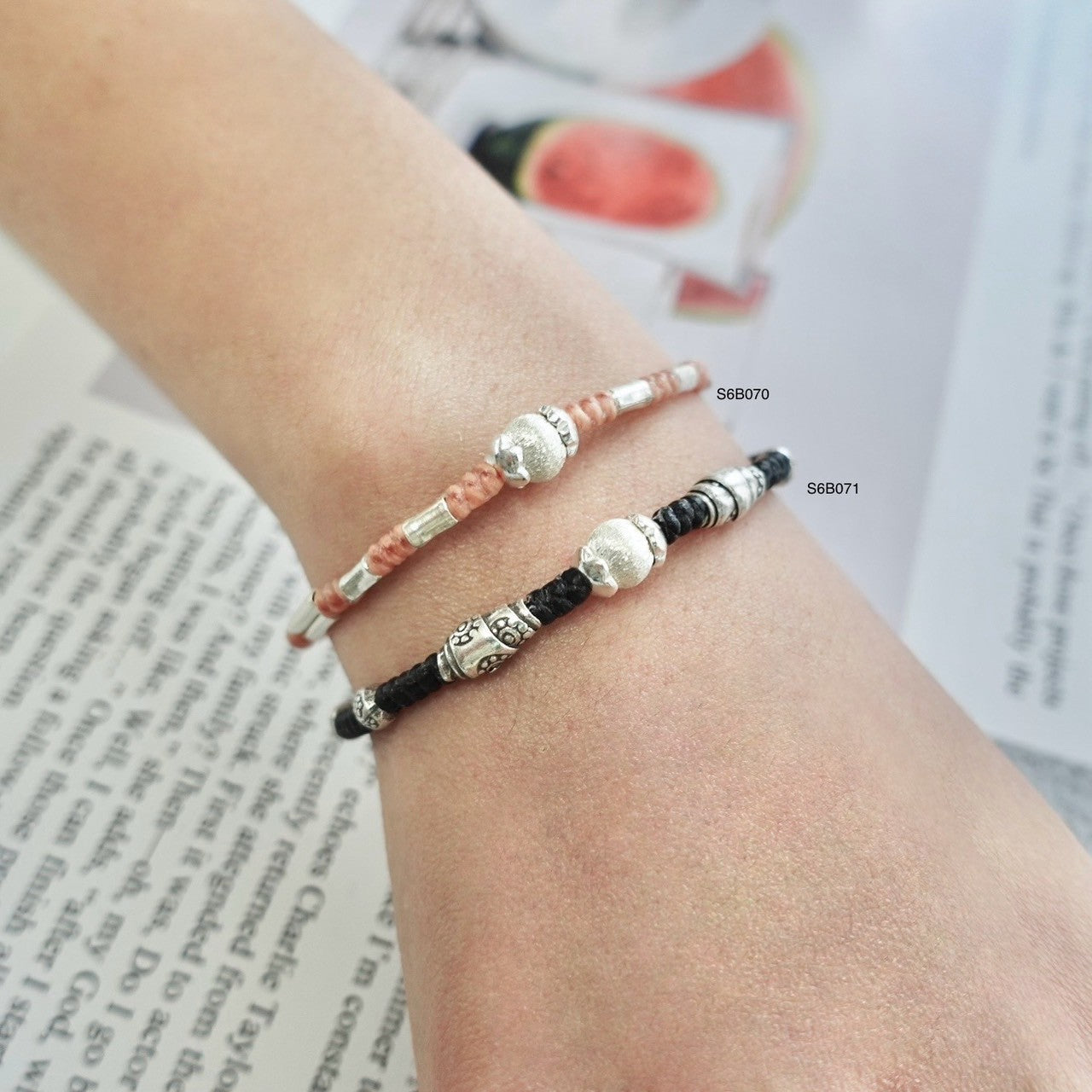 A bracelet made just for you. Handmade with love.