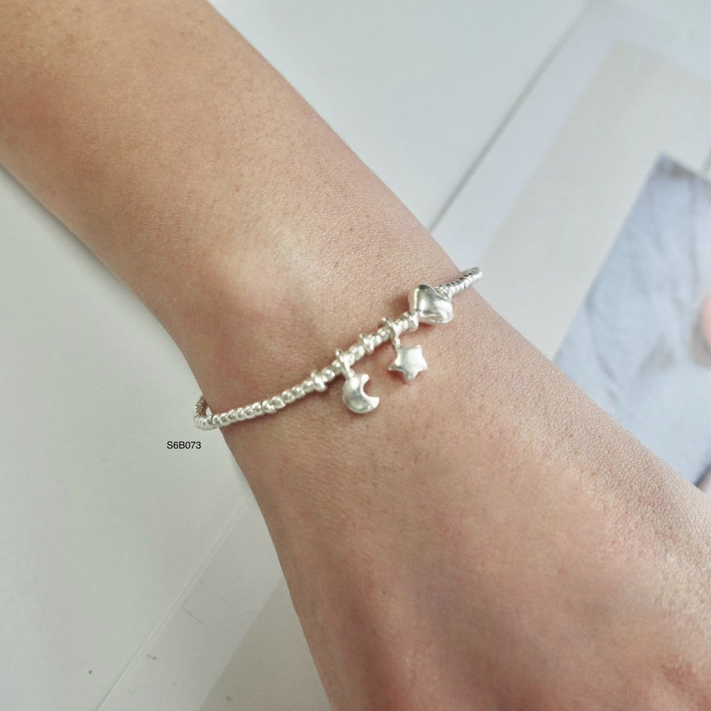 No two are exactly alike! Unique handmade bracelet.