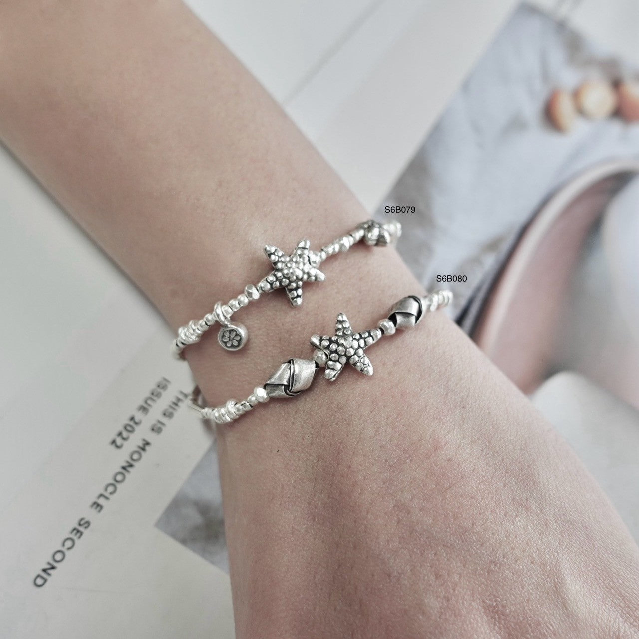 Created by hand, worn by you. Amazing bracelet.