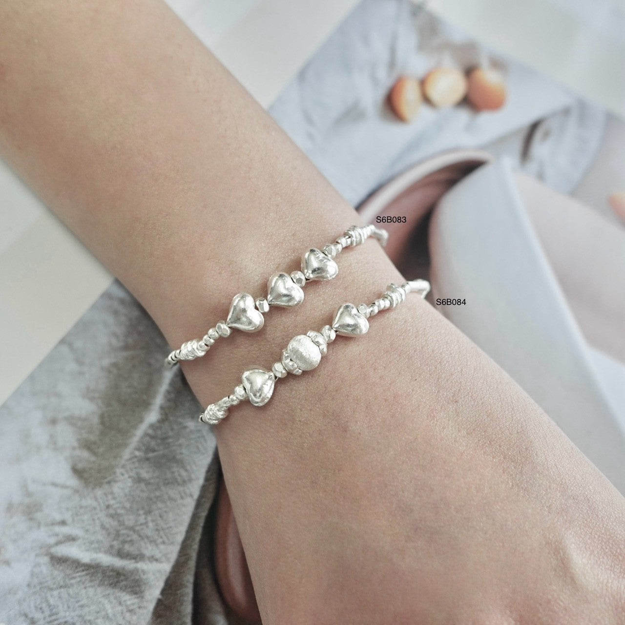 Feel the difference of this handmade bracelet.