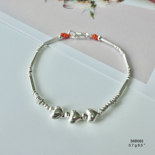 Feel the difference of this handmade bracelet.