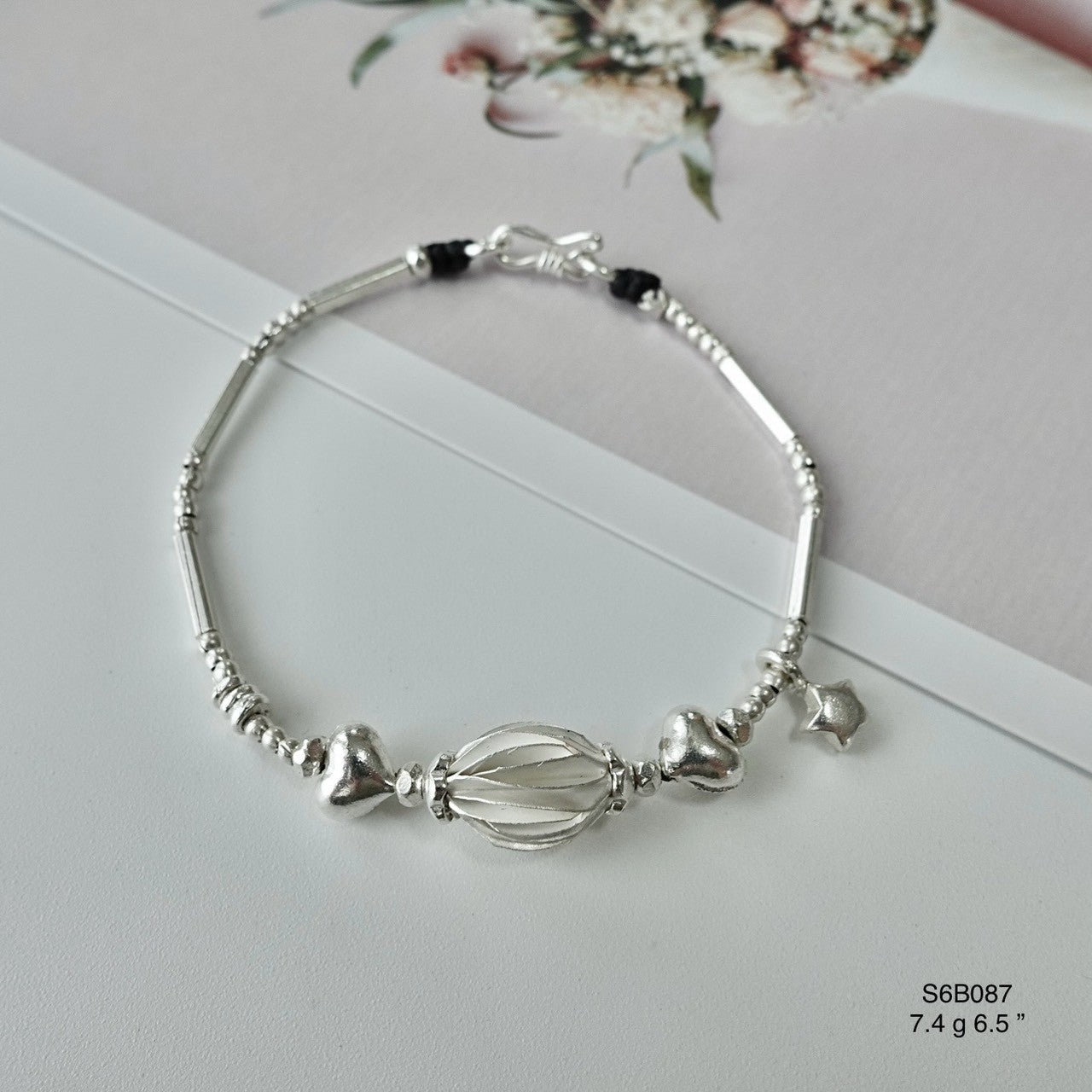 Bringing joy to your wrist with this bracelet.