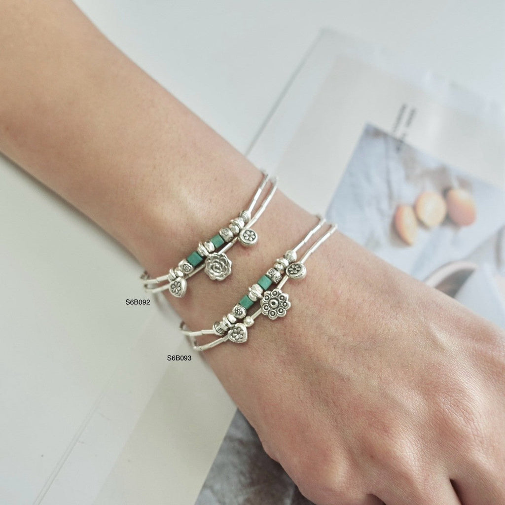 Labour of love: this beautiful bracelet.