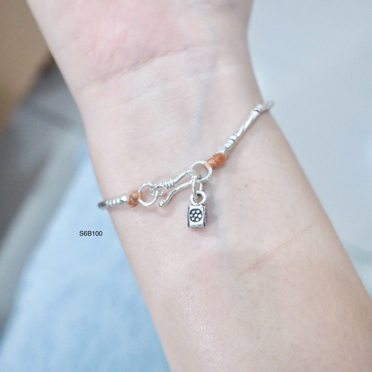 Intricate design on this beautiful bracelet.