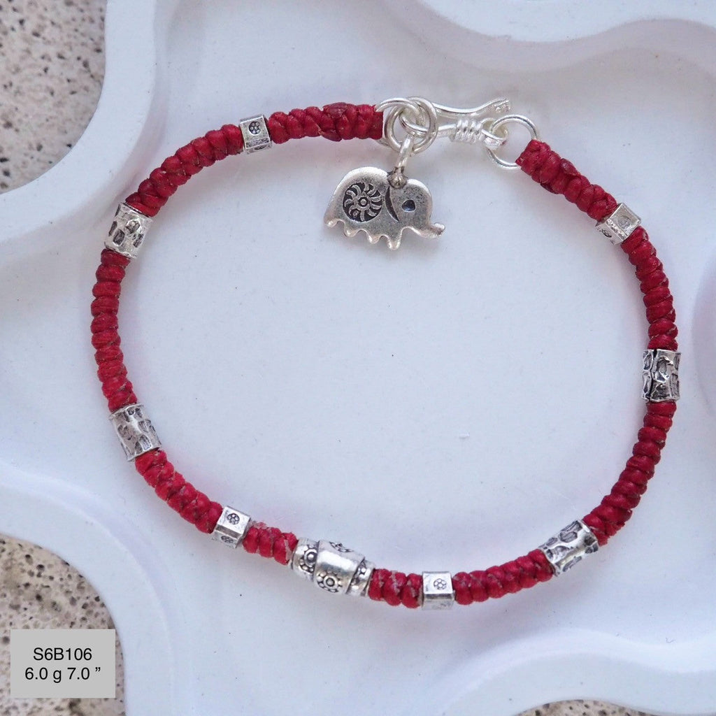 Feels as good as it looks. Handmade bracelet.