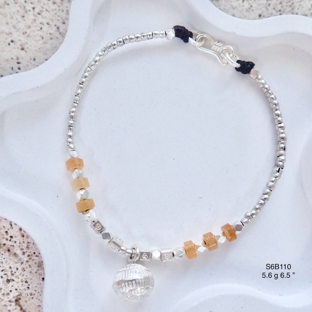 Truly artisan bracelet work.