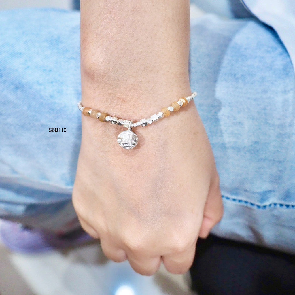 Truly artisan bracelet work.