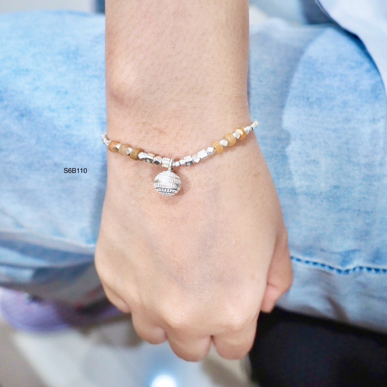 Truly artisan bracelet work.