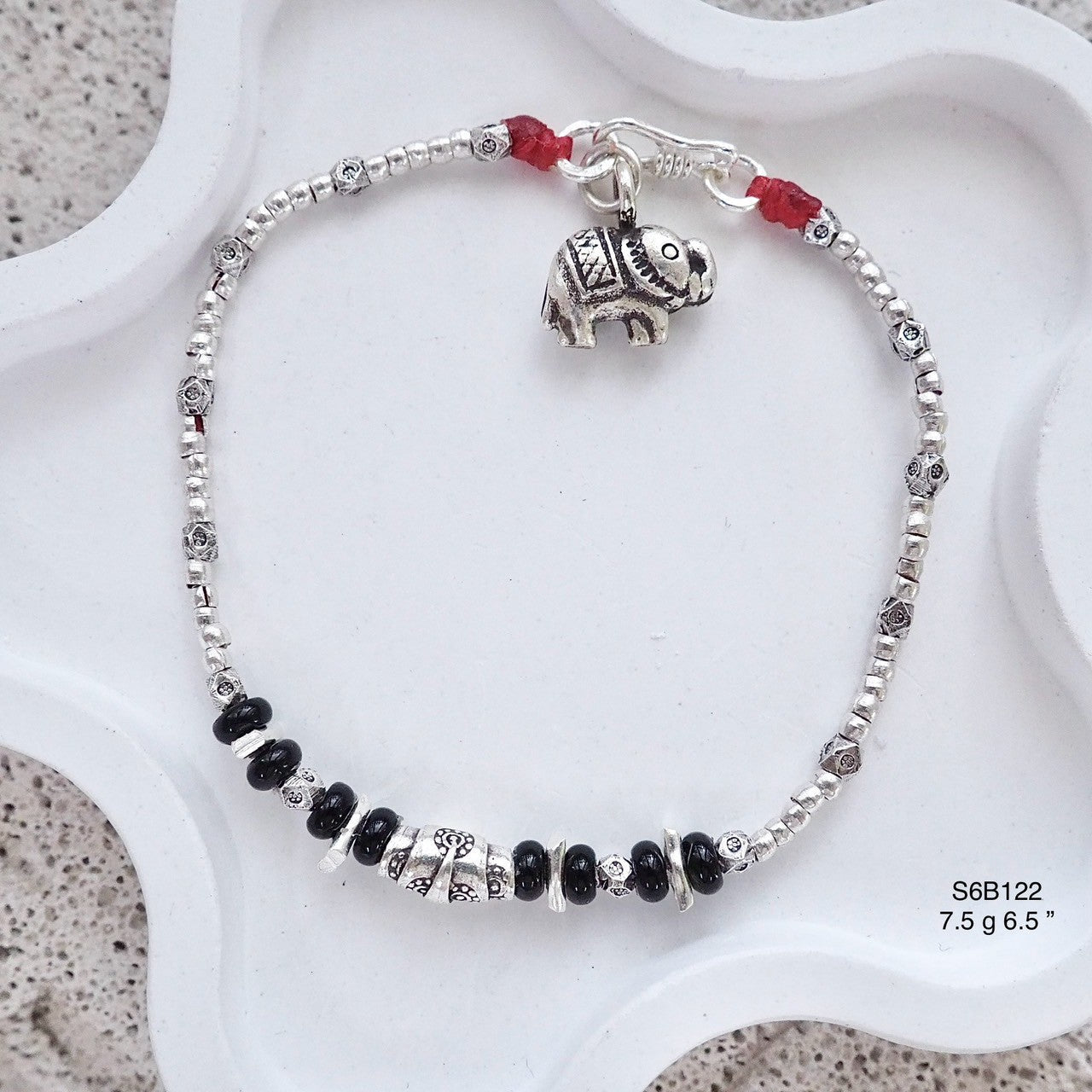 Classic silver bracelet, made to last a lifetime.