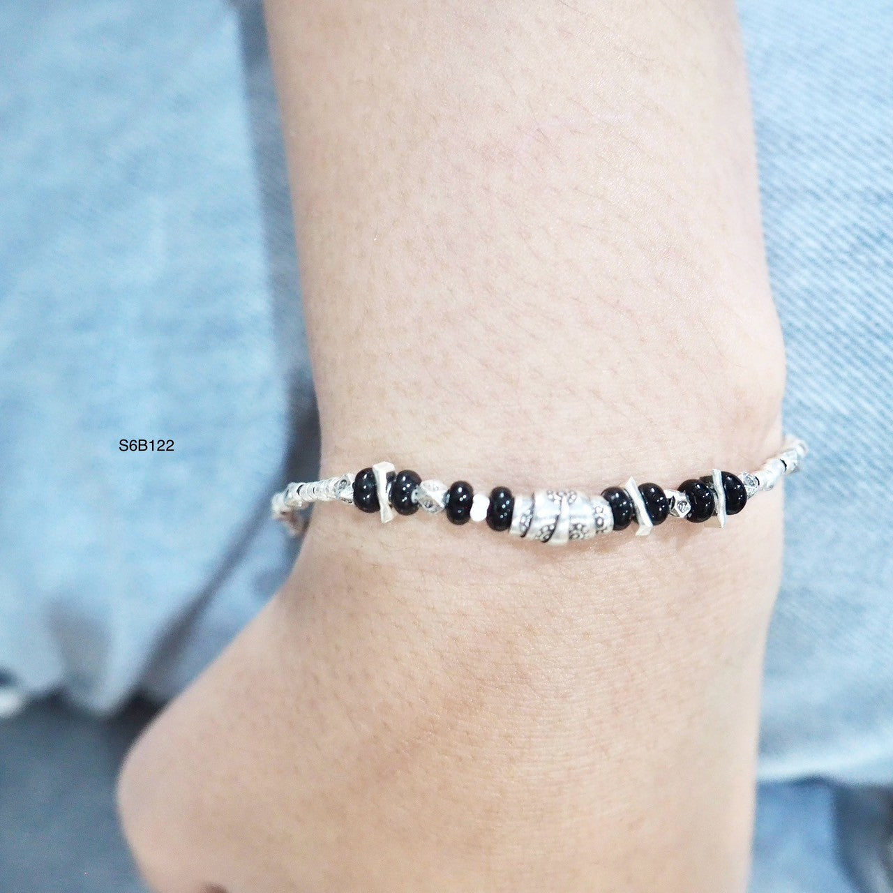 Classic silver bracelet, made to last a lifetime.