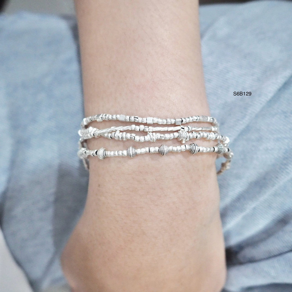 The ultimate artisan silver bracelet.