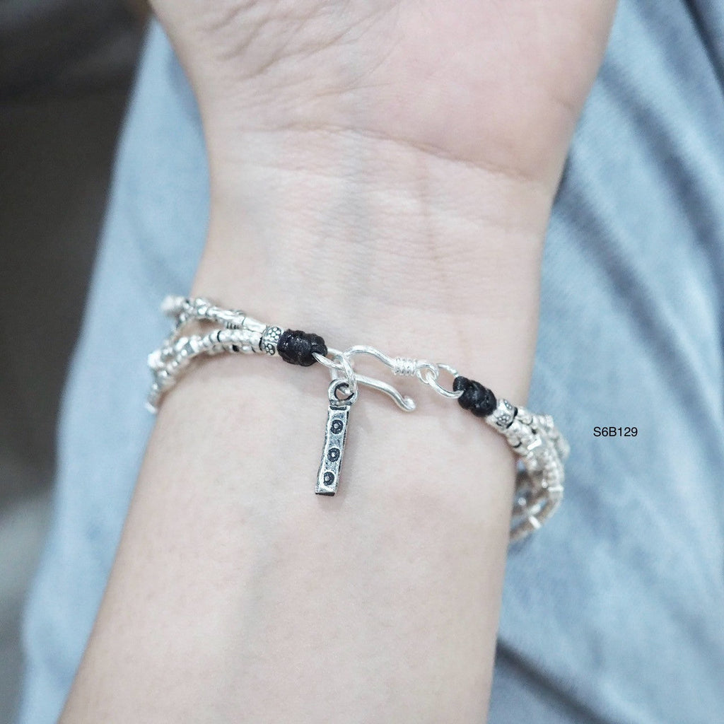 The ultimate artisan silver bracelet.