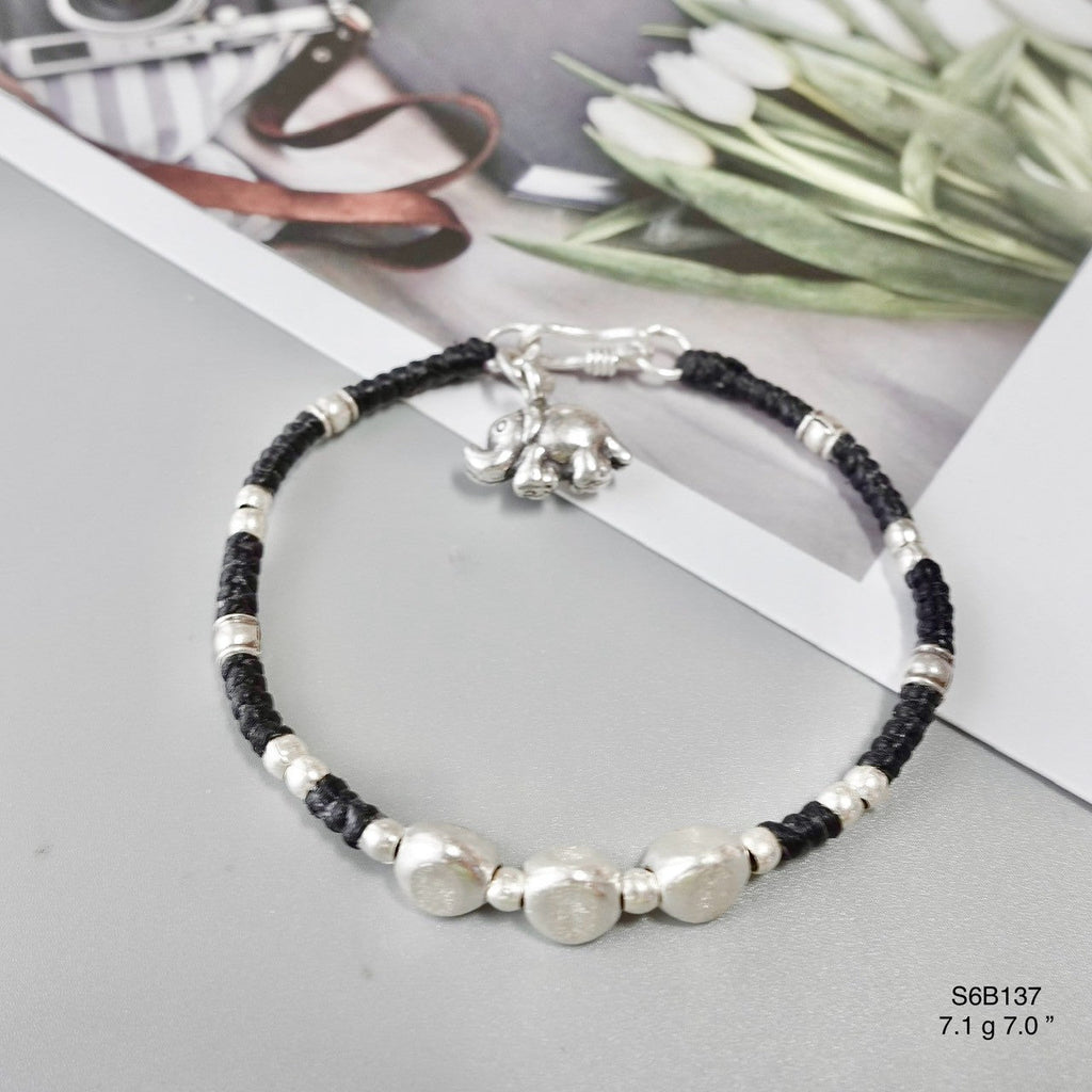 Goes with everything! Your new silver bracelet.