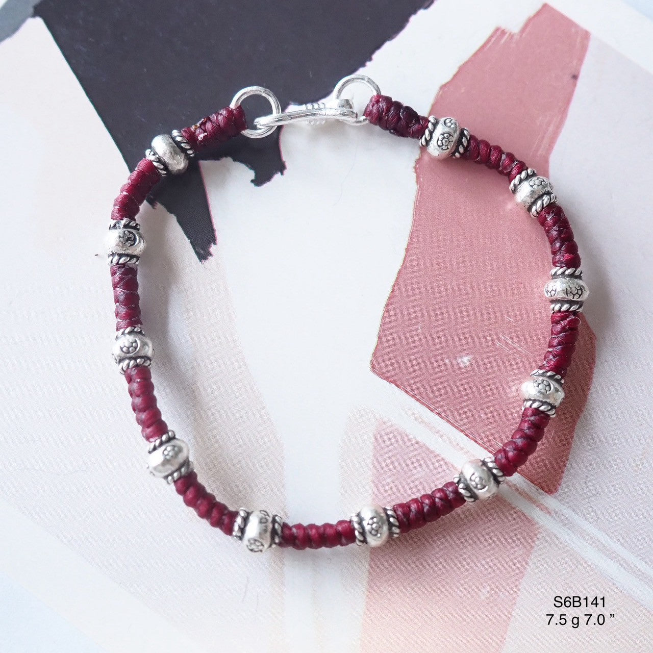 Made with love and silver. Gorgeous bracelet.