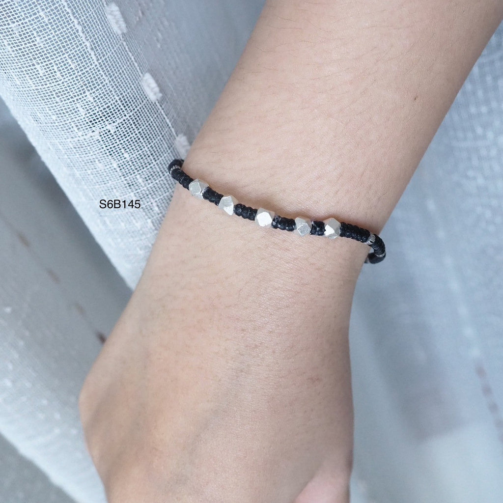 Hand-polished to perfection. Gorgeous silver bracelet.