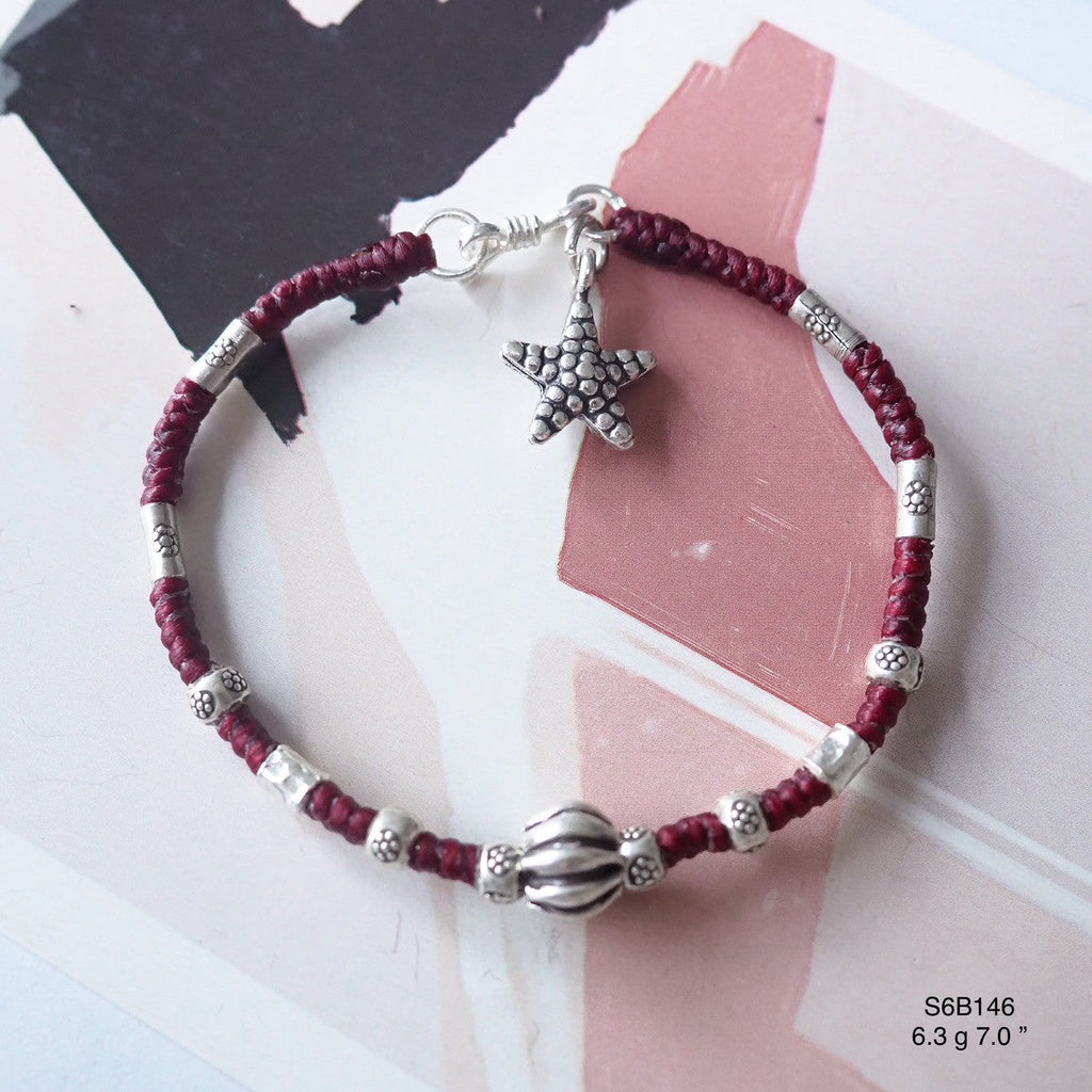 From my hands to your wrist: this silver bracelet.