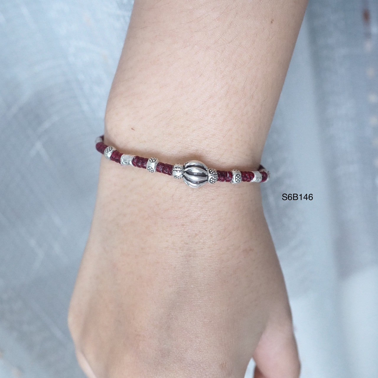From my hands to your wrist: this silver bracelet.