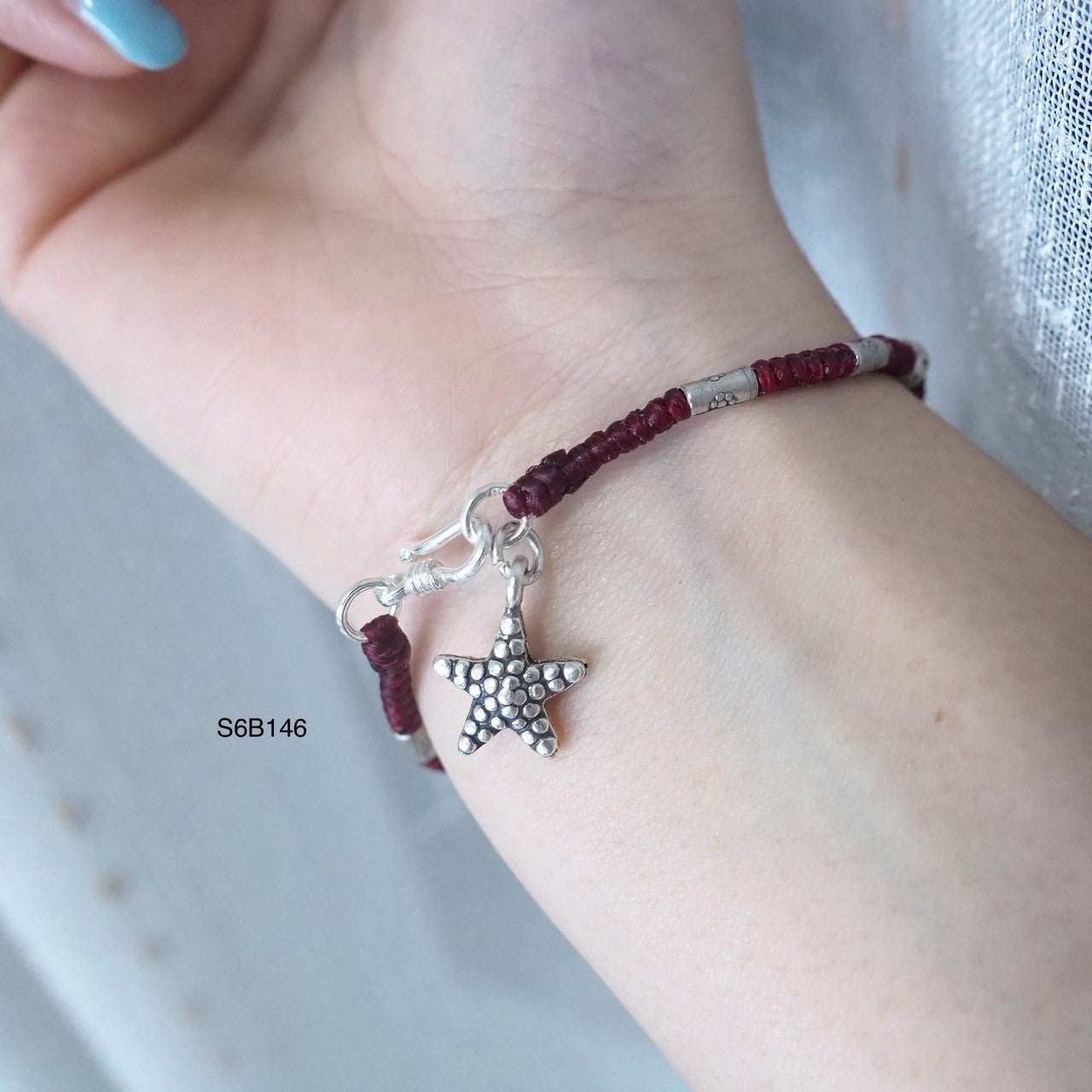 From my hands to your wrist: this silver bracelet.