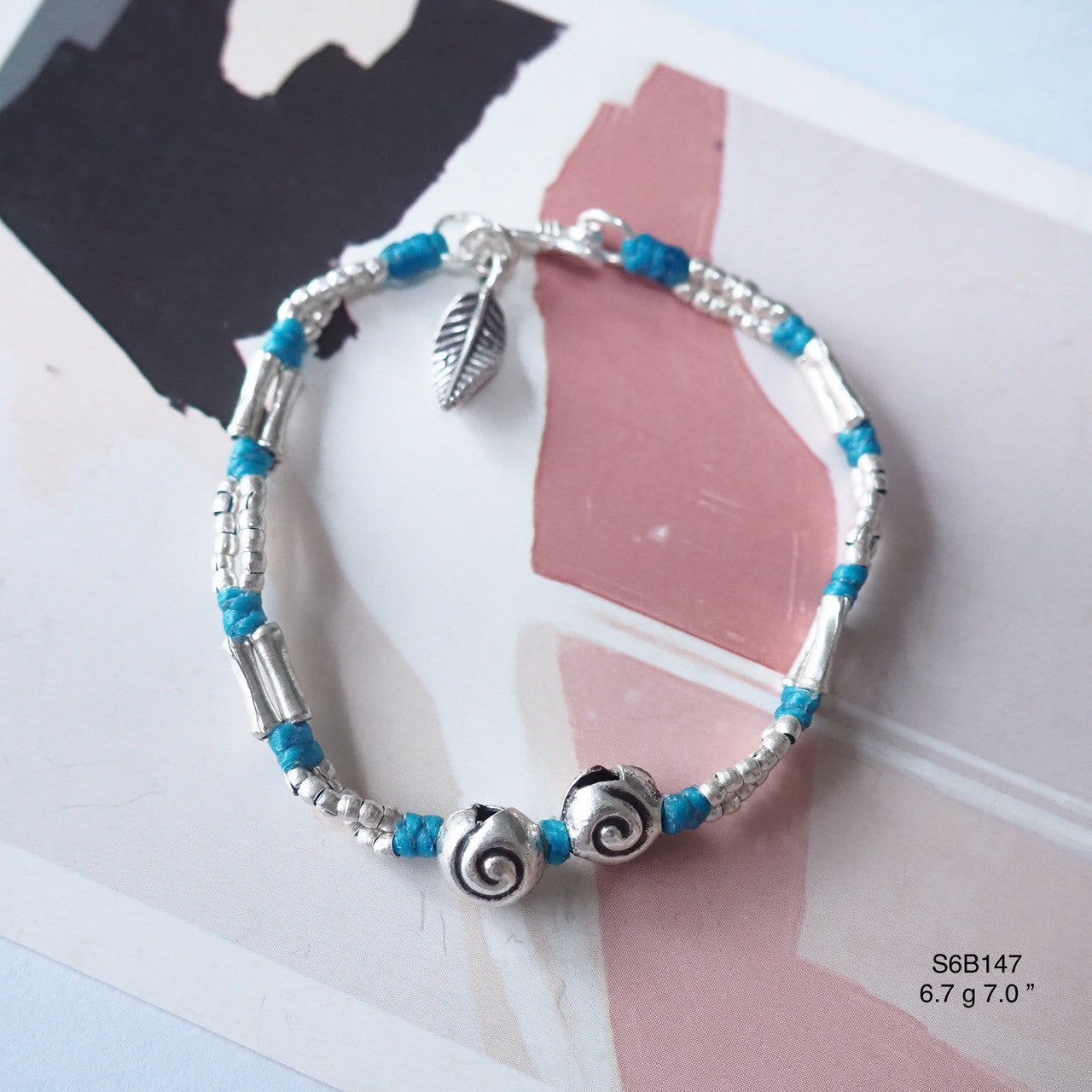 Start your legacy with this stunning silver bracelet.