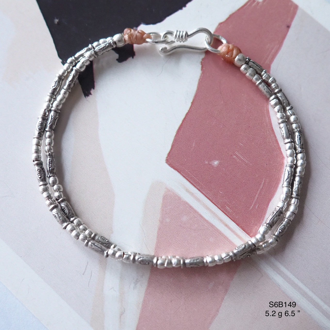 The handmade silver bracelet everyone needs.