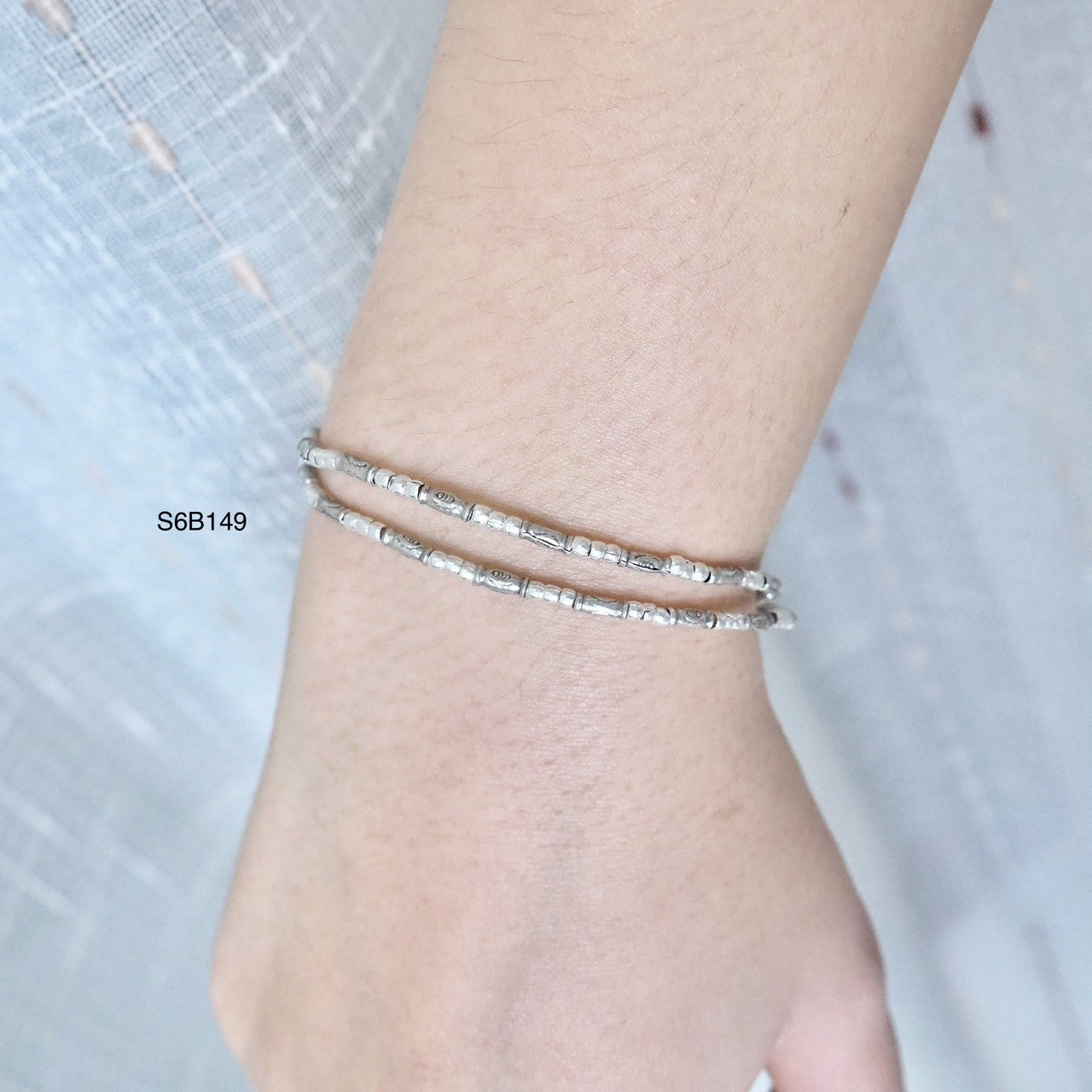 The handmade silver bracelet everyone needs.