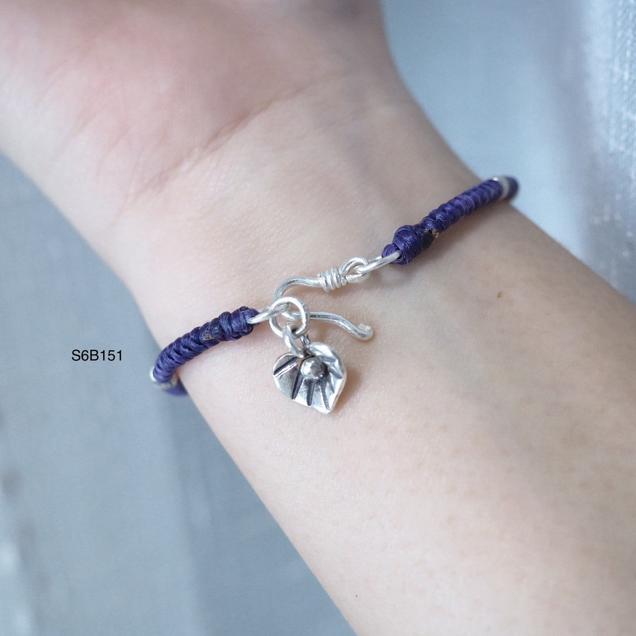 Simple silver beauty in a classic bracelet.