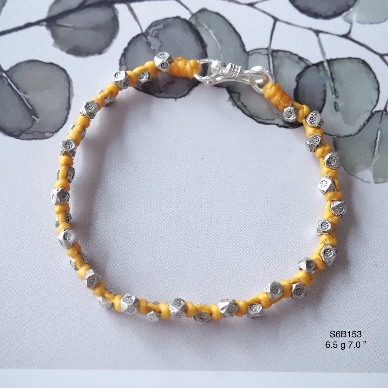 Just created! Check out this silver bracelet.