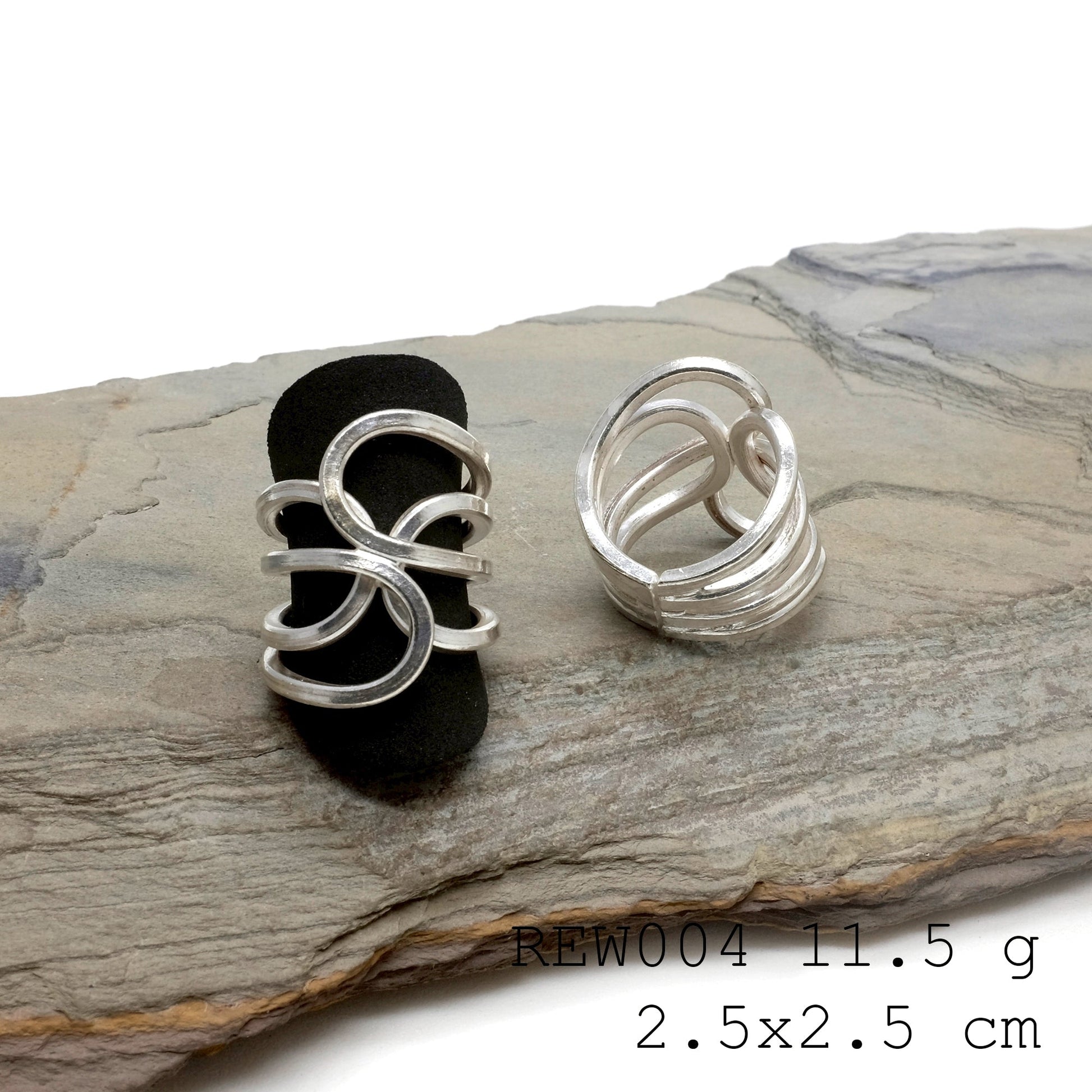 Investment-worthy jewelry. This handmade silver ring is calling.